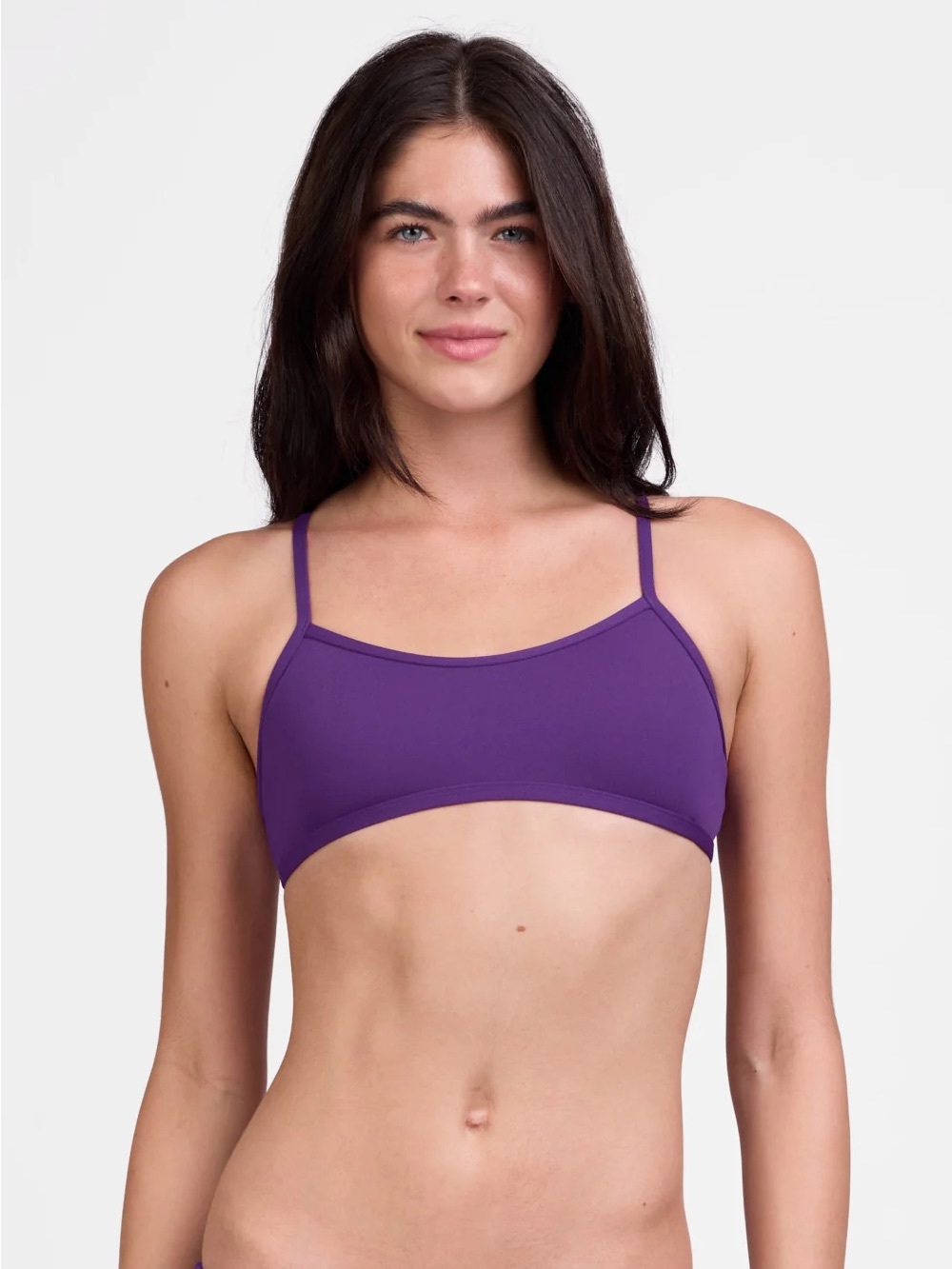 JOLYN JOCELYN BIKINI TOP IN Grape - Size Large